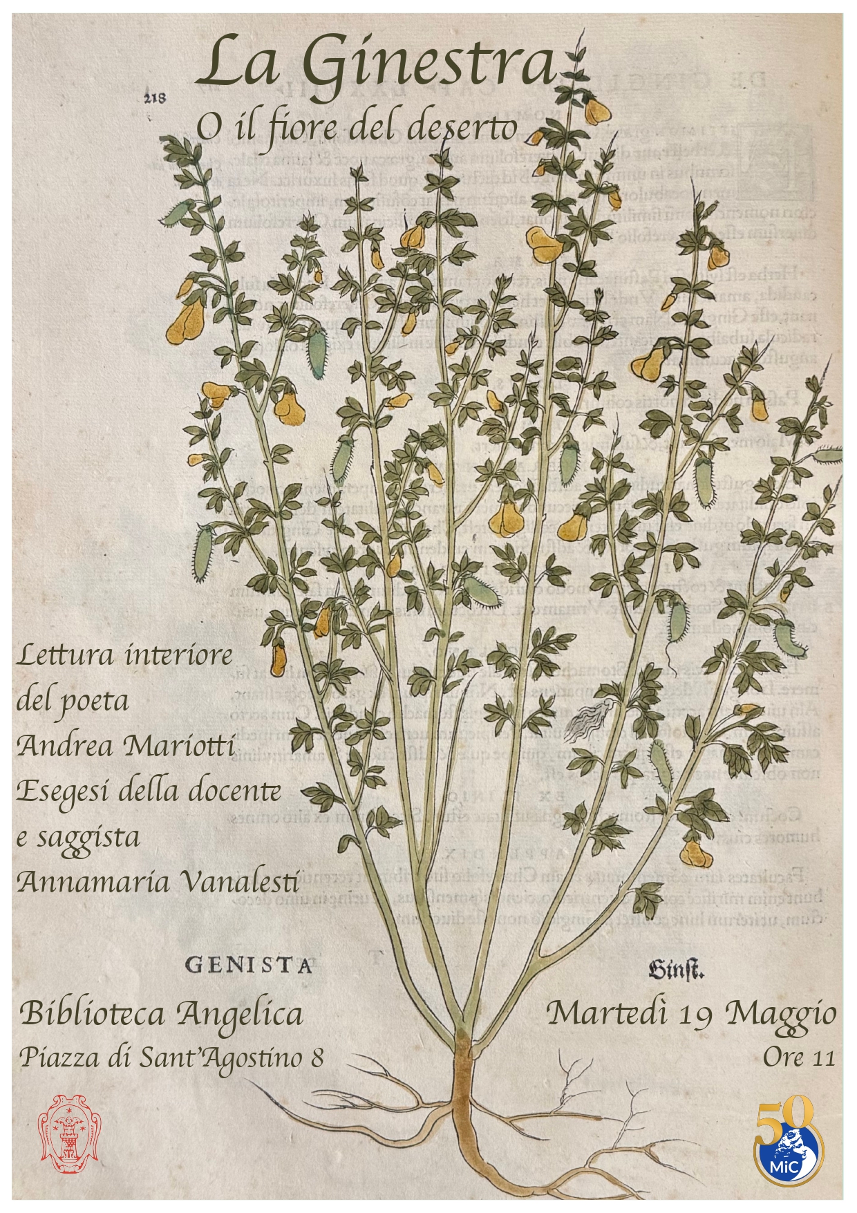 La Ginestra, o il fiore del deserto